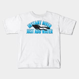 Scuba diving t-shirt designs Kids T-Shirt